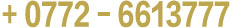 0772-6613777